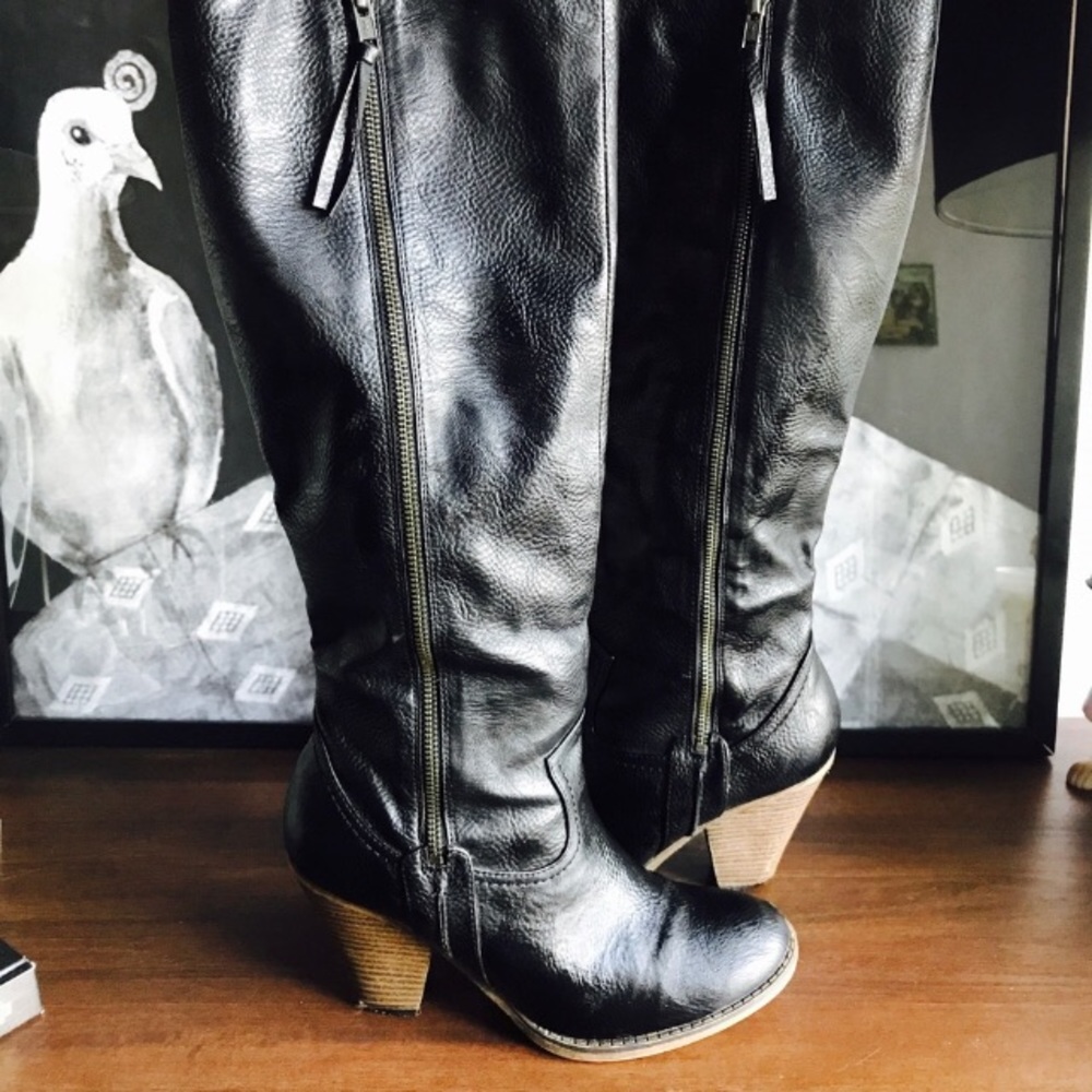 Mia tall boots Anthropologie